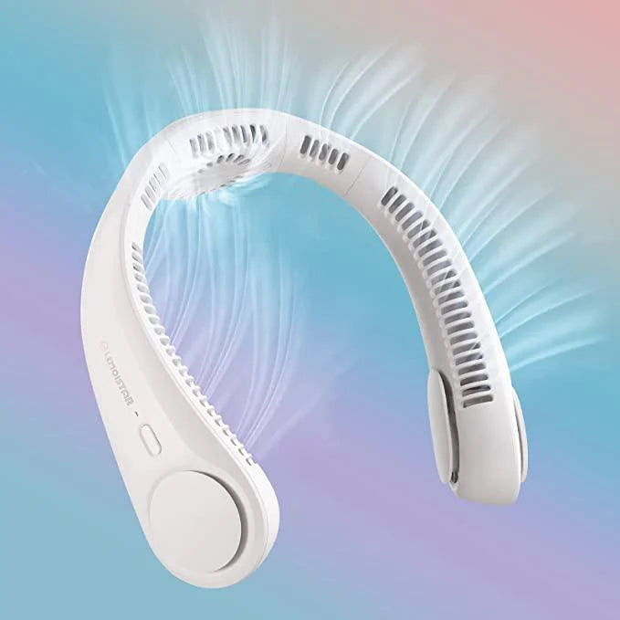 Hands-Free Trendy Neckband Fan