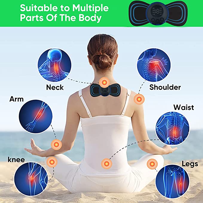 Portable 8 Mode Body Massager + Super Efficient Foot Massager