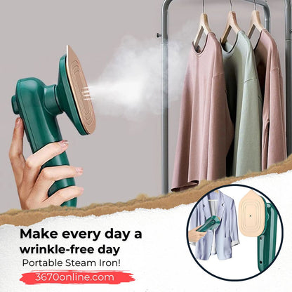 Wrinkle-Free Portable Steam Iron