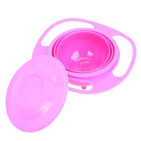 360 Rotate Spill Proof Gyro Bowl Dishes