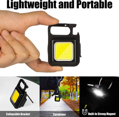 All-purpose Keychain with Flashlight