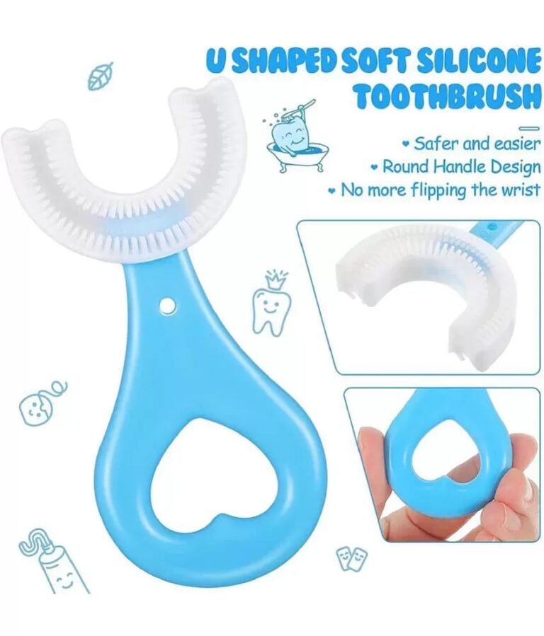 Kid’s U-Shaped Silicone Toothbrush