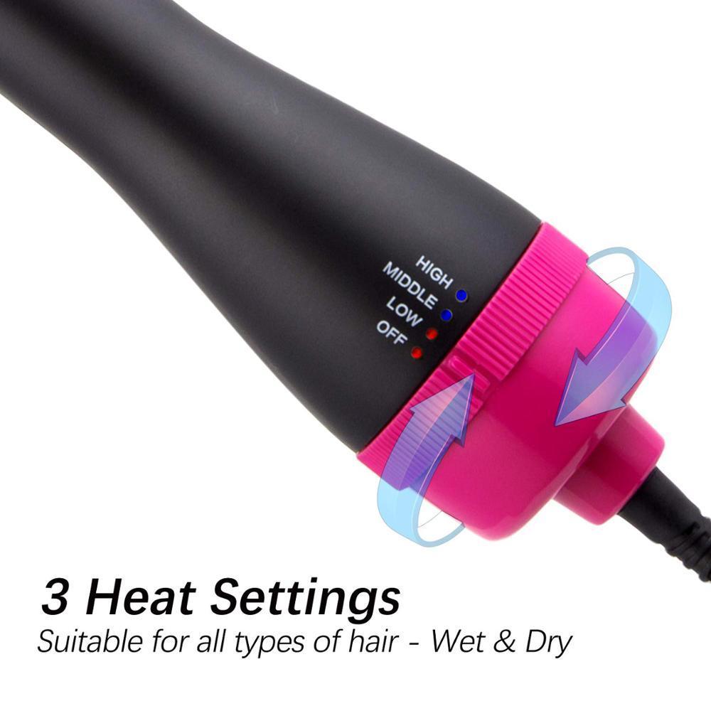 Professional Hair Dryer With Brush – 2 In 1 Tool